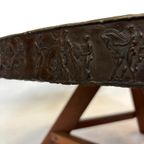 Vintage Salontafel Rond Brutalist Jaren 60 Minimalist Design thumbnail 8