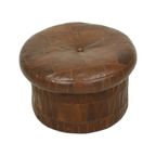 Design Mushroom Poef Opbergruimte De Sede Bruin Leer 57cm thumbnail 15