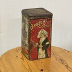 Brocante Droste Blik Antiek Opbergblikje thumbnail 2