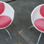 Set 2 Vintage Gubbo Swivel Fauteuils, Mia Lagerman, Ikea thumbnail 19
