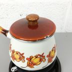 Vintage Fondue Set In Emaille thumbnail 6