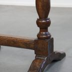 Waanzinnige En Unieke Vroeg 17e -eeuwse Antieke Klaptafel/bijzettafel Met Een Prachtig Patina thumbnail 10
