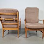 Set 2 Vintage Beuken Fauteuil Farstrup Casa Alcantara 1960 thumbnail 13