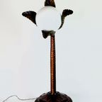 Mid Century - Palm Tree Lamp - Hout - Italië - 1950'S thumbnail 2