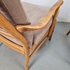 Set 2 Vintage Beuken Fauteuil Farstrup Casa Alcantara 1960 thumbnail 14