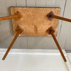 Mid-century Plantentafeltje Met Mozaïek Blad thumbnail 2