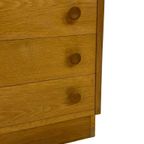 Vintage Kast Boekenkast Wandkast Jaren 60 Eiken Design thumbnail 15