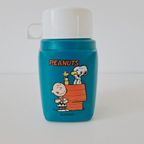 Vintage Drinkbeker Kan Snoopy Peanuts Thermos 1985 thumbnail 3