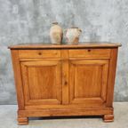 Antieke Kast Commode 19E Eeuws Kersenhout 113X140 Cm thumbnail 3