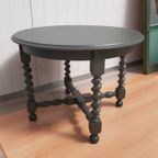 Ronde Salontafel Met Gedraaide Poten thumbnail 2