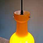 Vintage Oranje Opaline Hanglamp, Jaren 60 thumbnail 8