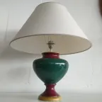 Keramieken Tafellamp Met Handgemaakte Kap (bitossi Style) thumbnail 7