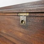 Antieke Frans Eiken Dressoir, Sitetable Opklapbaar thumbnail 6