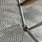 2 Vintage Aluminium Wirefolding Chairs thumbnail 4