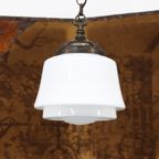 Antieke Opaline Hanglamp thumbnail 5