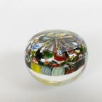 Murano - Milifiori - Seguso - Italie - Venezia- Paperweight - Designglas - 80'S thumbnail 4