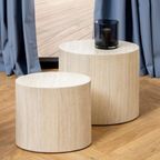 Gubbio Salontafel Set - 48 X 33 Cm - Beige thumbnail 2
