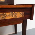 Vintage Sidetable Met Spiegel Denemarken thumbnail 8