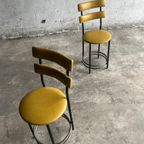 Two Mid Century Barstools thumbnail 15