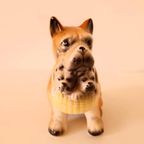 Vintage Bloempot Jaren 50 Boxer Hond Potje thumbnail 3