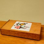 Vintage Borrelset Besteklade Kaasplank thumbnail 2