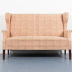 Danish Modern Wing Sofa / Bank From 1960’S thumbnail 3