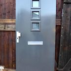 Hardhouten Achterdeur Met Dubbelglas thumbnail 12