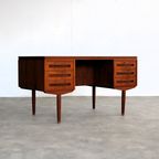 Vintage Bureau | Desk | Jaren 60 | J. Svenstrup | Deens thumbnail 6