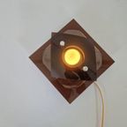 Herda Space Ace Vintage Perspex Wandlamp Design thumbnail 8