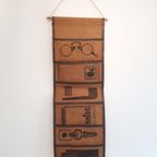 * 70's Jute Obberg Wandkleed Wandecoratie Jaren 70 Wandkleedje thumbnail 2