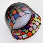 Vintage Murano Hanglamp Leucos Massari Italiaans Design thumbnail 4