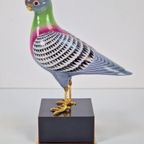 Mangani Porseleinen Duif Sculptuur ‘70 Italiaanse Design thumbnail 13