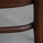 Originele Antieke Jacob En Josef Kohn Thonet Stoel Uit Begin 20e Eeuw Met Mooi Snijwerk thumbnail 6