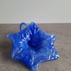 Glasblaaskunst Blauwe Bloem thumbnail 9