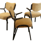 Schwingsessel Fauteuil Fehrbelling Vintage | 2 Stuks Op Voorraad thumbnail 15
