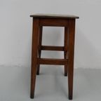 Vintage Houten Kruk thumbnail 4