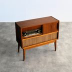 Vintage Audiomeubel | Radio | Kast | Jaren 60 | Zweden thumbnail 8