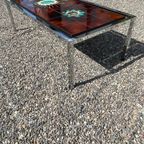 Vintage Brutalist Belarti Tafel. Juliette Belarti Tafel 1960'S. Tegeltafel. Uniek Exemplaar. thumbnail 12