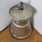 Vintage Industriële Lamp, Fabriekslamp, Hanglamp. thumbnail 12