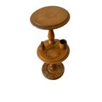 Vintage Houten Etagère Met Dubbele Plateau / Plantentafel thumbnail 4
