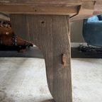 Doorleefde Houten Salontafel thumbnail 4