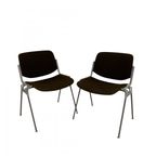 Set Van 2 Castelli Dsc Axis 106 Stoelen Door Giancarlo Piretti, Jaren 70 thumbnail 2