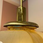 Italian Murano Glass Swirly Donut Hanging Light thumbnail 13
