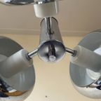 Lamp Jaren 70 Space Age Spoetnik Verchroomd Frans thumbnail 8