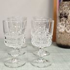 Vintage Portglaasjes Luminarc France (6X) thumbnail 3