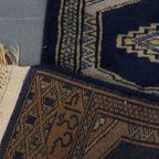Subtiel Sierkleedje/ Loper Met Blauw En Beige Tinten 67x30cm thumbnail 7