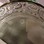 Val Saint Lambert Schaal Rosette Groen, Luxval Serie 1935 thumbnail 8