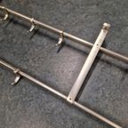 Vintage Kapstok Alluminium Kapstok Jaren 60 Wandkapstok thumbnail 11