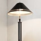 Chrome And Black Floor Lamp ,Hollywood Regency’ In Style Of Willy Rizzo, 1970S thumbnail 5