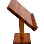 Vintage Grenenhouten Boekenstandaard / Magazine Jaren 70 thumbnail 3